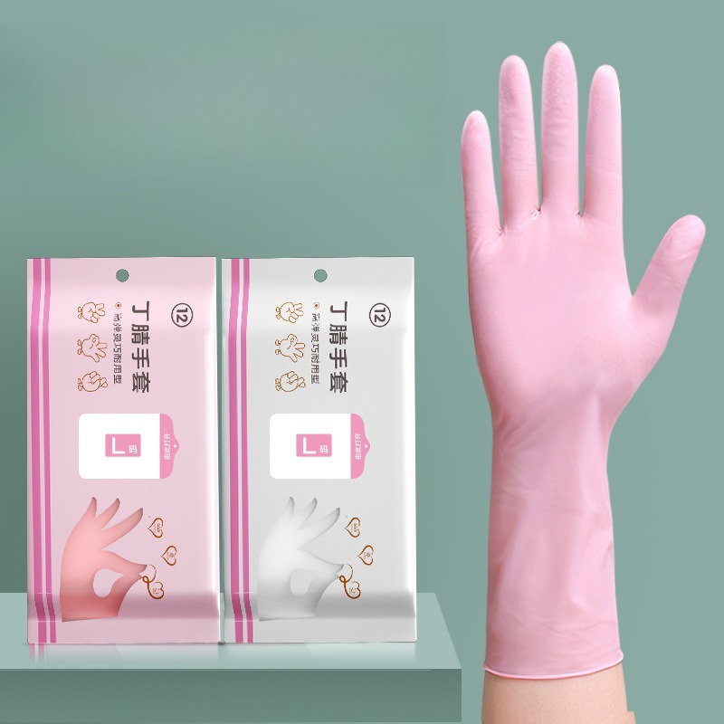 Medical Gloves - Verlängerte und Langlebige Einweg-Geschirrspülhandschuhe aus Nitril,