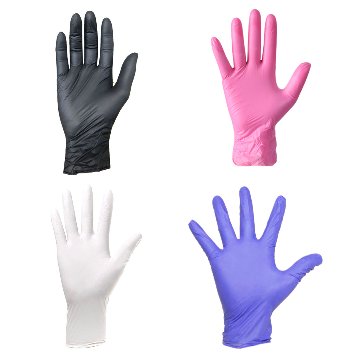 Medical Gloves - Einweghandschuhe, XS-Latex, puderfrei, Nitril-Vinyl-Handschuh, extra kleine