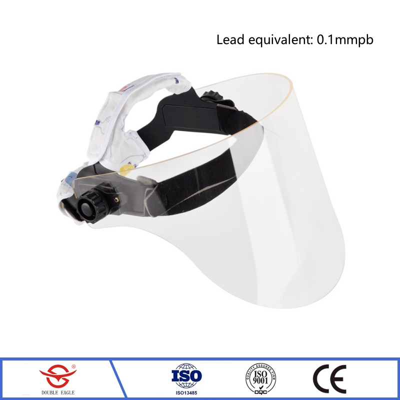 Xlab Medical - Röntgenschutzmaske aus 0,1 mm Pb-Bleiglas, Gesichtsmaske