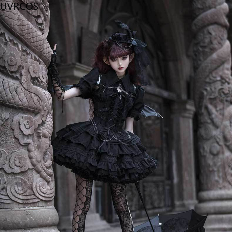 Bandage - Viktorianisches Gothic Lolita JSK Kleid Vintage