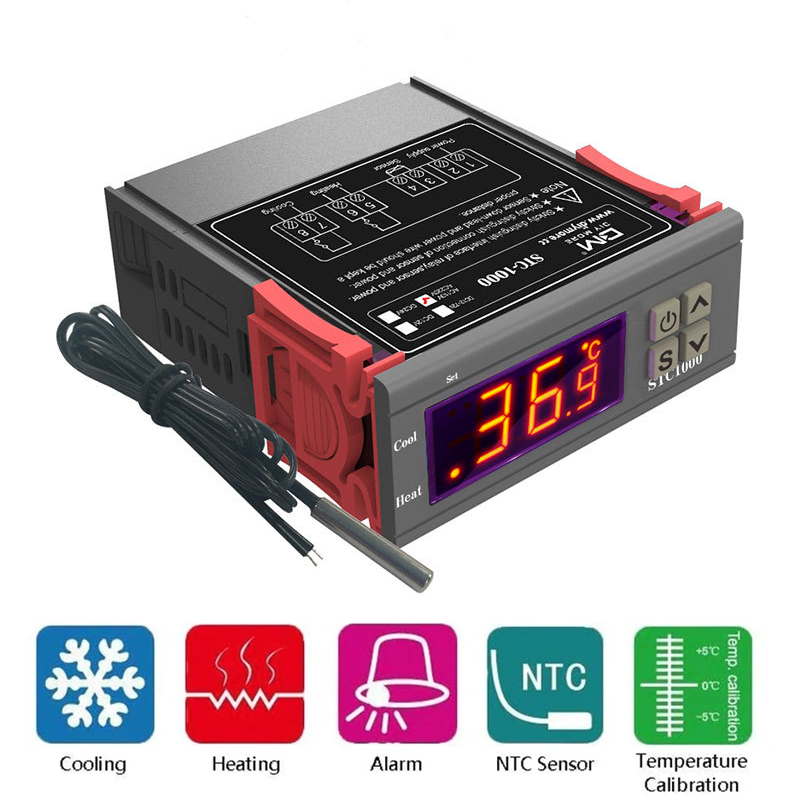 Lab Incubator - STC-1000 Digitaler Temperaturregler Thermostat Temperaturregler Inkubator
