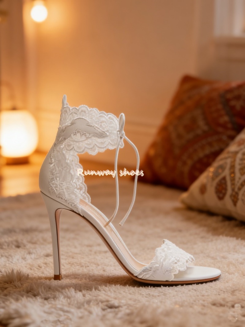 Spitzenstoff-Schuhe mit Einzel – Bandage Bewertung und Preis