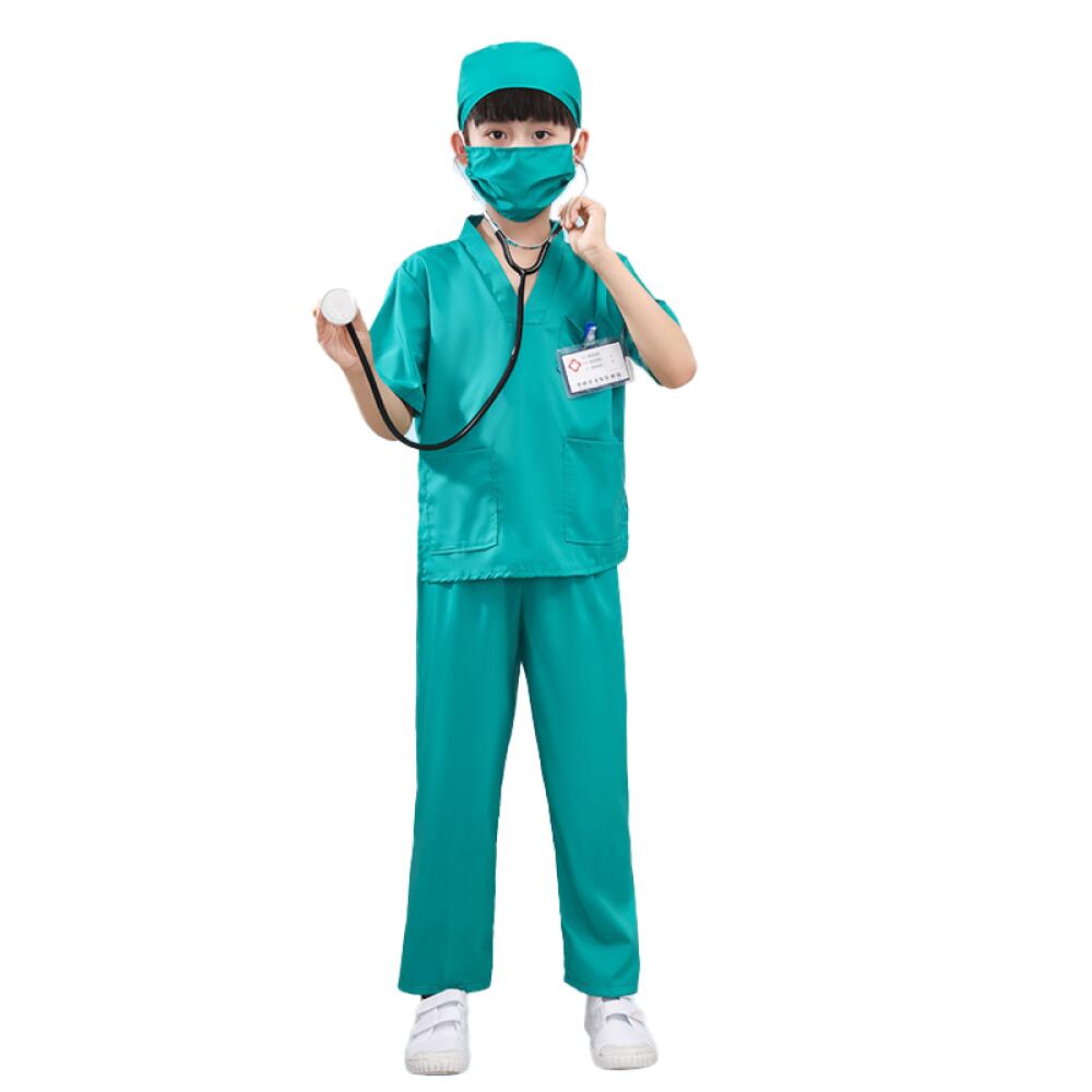6-teiliges Arzt-Uniform-Set, m – Surgical Mask Bewertung und Preis