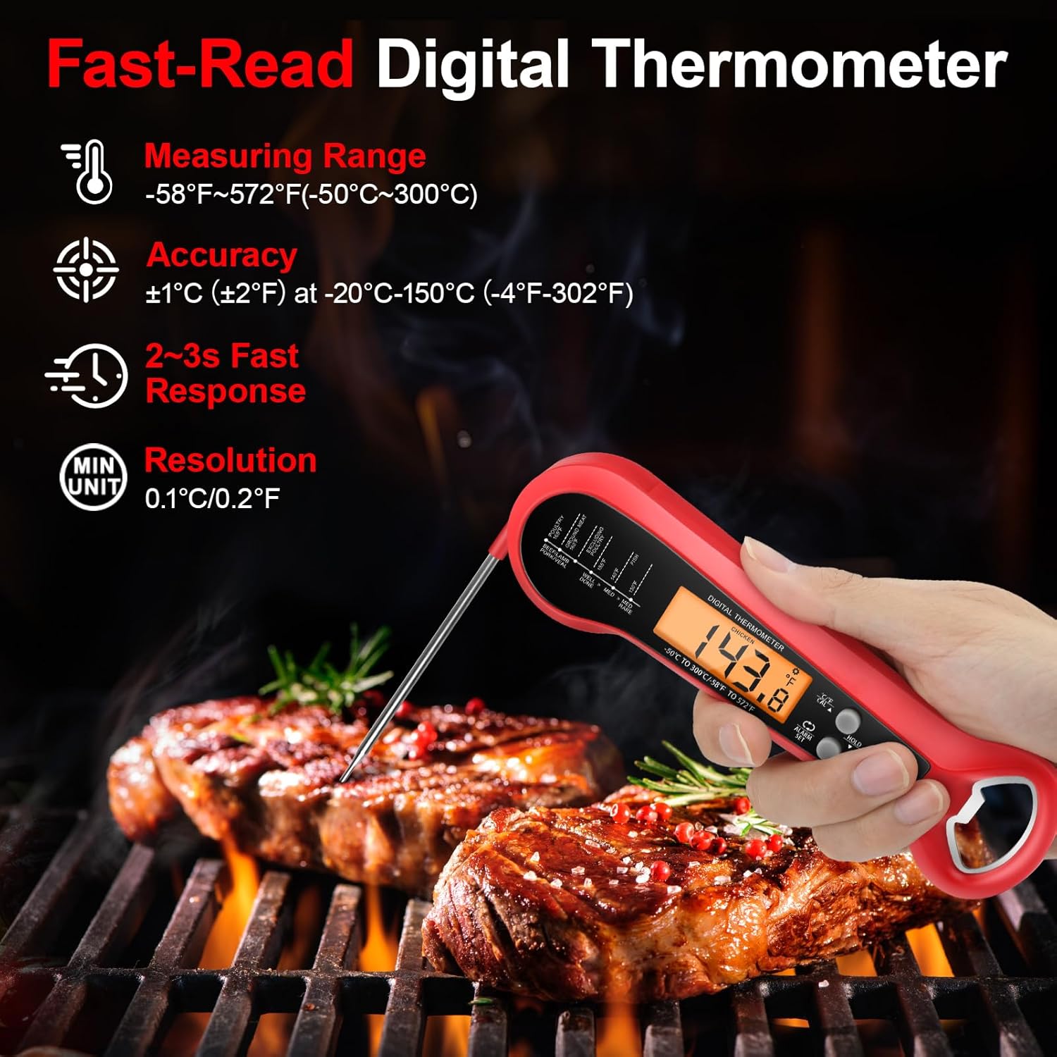 Professionelles Digitales Flei – Thermometer Digital Bewertung und Preis