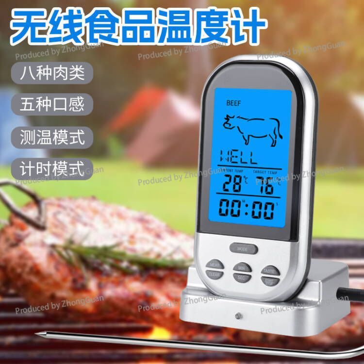 Kabelloses BBQ-Thermometer mit – Thermometer Digital Bewertung und Preis