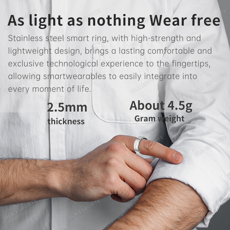 Edelstahl-Smart-Ring Wasserdic – Blood Pressure Monitor Bewertung und Preis