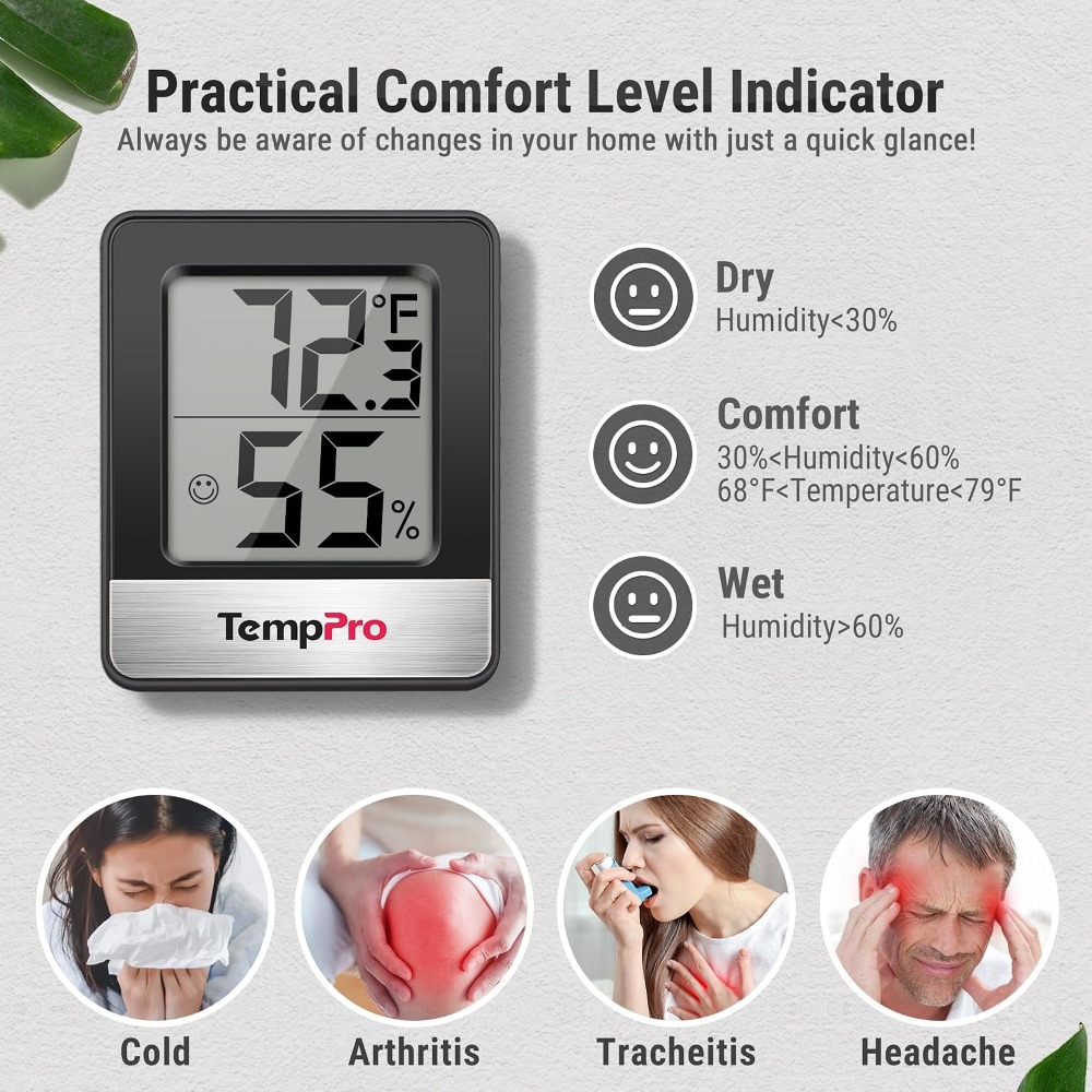 Digitales Hygrometer Innen-The – Thermometer Digital Bewertung und Preis