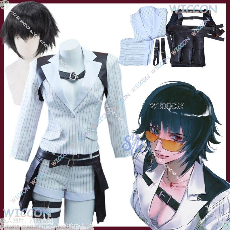 Anime Kostüm Punk Sexy V-aussc – Bandage Bewertung und Preis