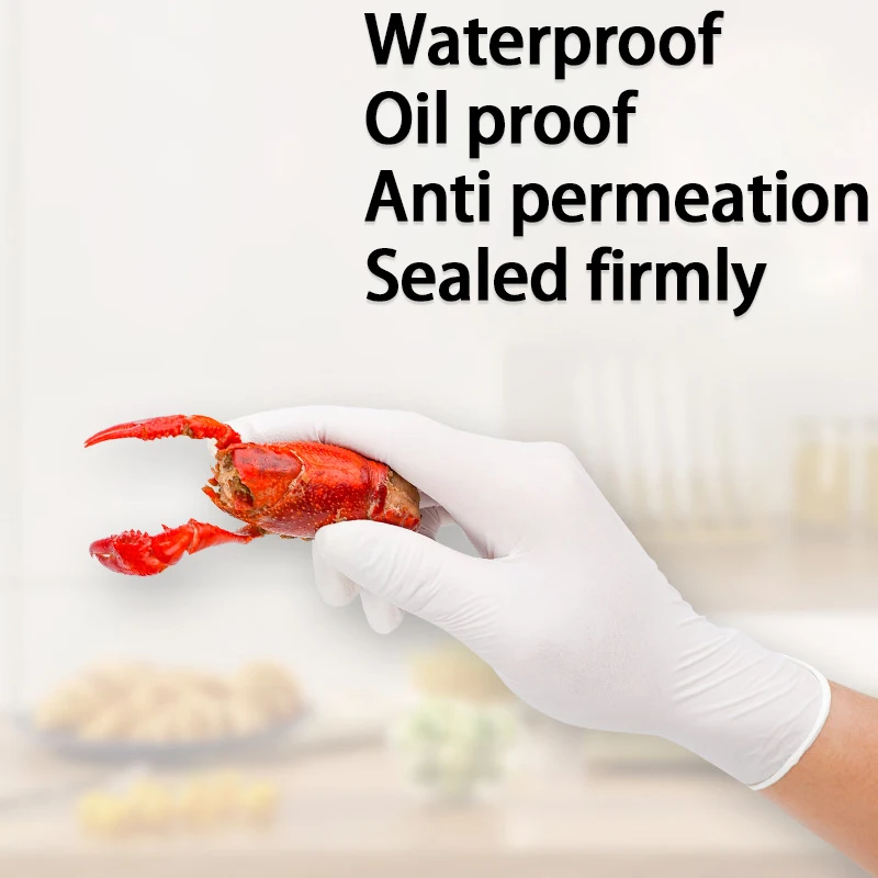 Weiße Nitril-Einweghandschuhe, – Medical Gloves Bewertung und Preis